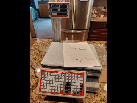 How to Program TM-F Barcode Printing Scale for PLU