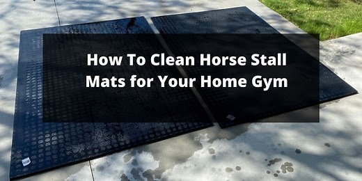 How To Clean Horse Stall Mats
