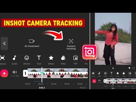 Inshot Camera Tracking Video Editing | Face Tracking Video Editing In Inshot |Camera Movement Effect