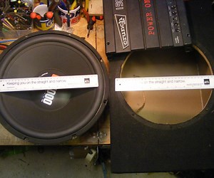 15inch Subwoofer in 12inch Enclosure