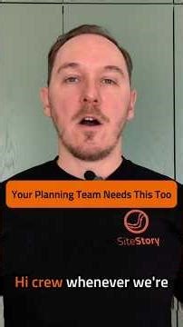 SiteStory isn't just for operations. Your planning team needs this too.