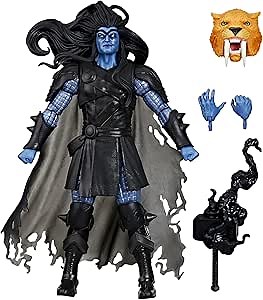 Marvel Legends Series Black Winter (Thor), Comics Collectible 6-Inch Action Figure with Build-A-Figure Part