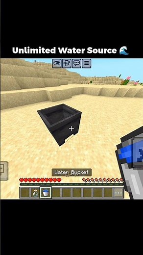 How to get infinite water in 1 block! 🤯 #MinecraftHacks #ElonMusk