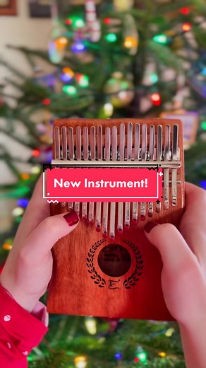 Unboxing my New Kalimba Instrument for Christmas!