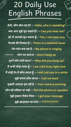 “90 Days English Speaking Challenge – Day 18 Class”