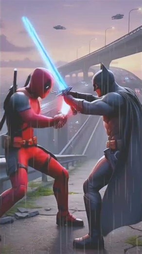 Dead Pool VS Batman⚔️🔥