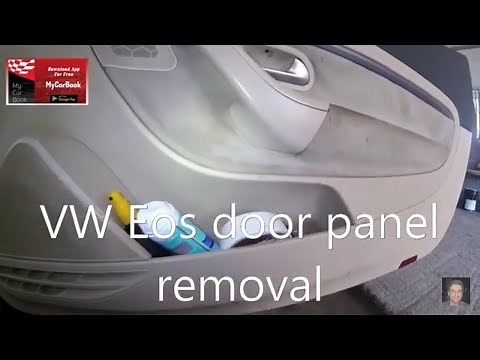 VW Eos door panel removal