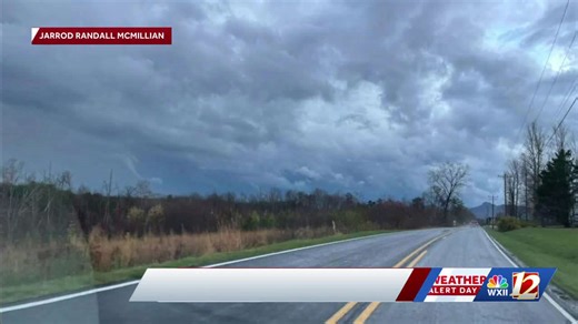 Possible funnel cloud spotted in Stokes County