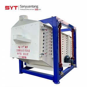 [Hot Item] High Efficiency Industrial Square Linear Vibrating Screen Machine Sand Tumbler Vibrating Screen