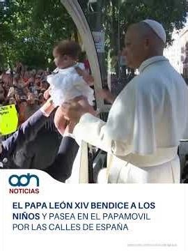 ¡Sorprendió a todos! Las imágenes del papa en España que se volvieron virales.