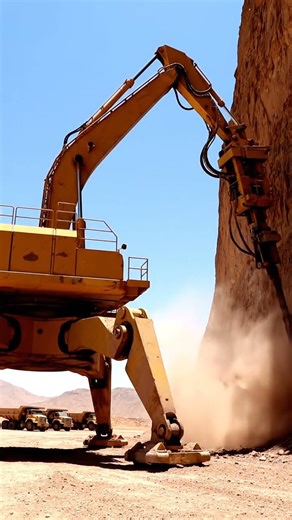 Giant Spider Excavator in Action — The Most Advanced Mining Machine Ever Built!