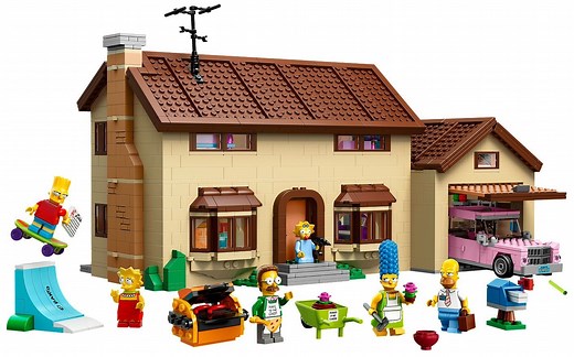 乐高 LEGO 71006 辛普森一家 辛普森的家 2014速拼评测