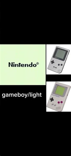 types and startups of gameboy