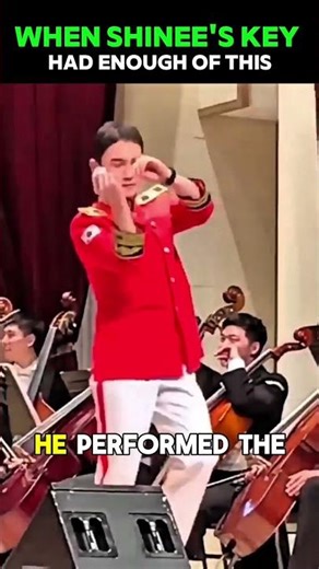 SHINEE Key walked out with a straight face #shorts