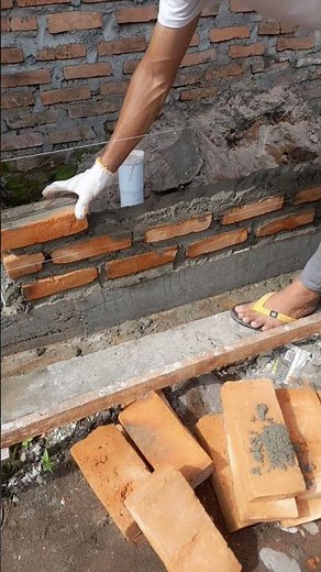 how to lay bricks