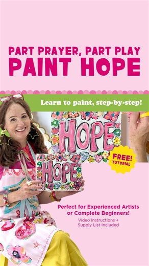 Hi, God Made Girl! 💕🎉 Have you been craving more creative play, inspiration and wanting to feel closer to God’s heart? This is the place for you!! I’m Tricia, a wonky artist, and like you, I LOVE to create! For the past 20 years, I’ve poured my heart into painting, dancing words, and whimsical doodles. But the thing that brings me the most JOY is creating art centered around God’s Word & Heart, and inspiring kindred spirits (like you) to do the same!! That’s exactly why I created this new (and