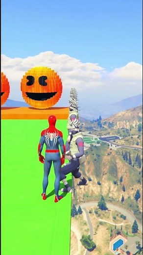 GTA 5 Epic Water Ragdolls Spiderman Jump/Fails Ep 1779 #shorts