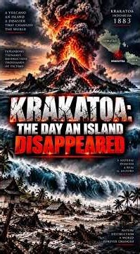 KRAKATOA: THE DAY AN ISLAND DISAPPEARED #History #Volcano #Disaster