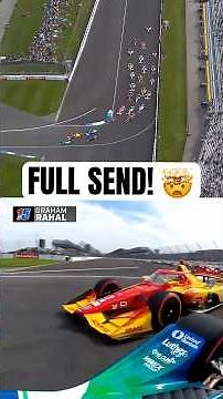 POV: You send it for the lead on Lap 1 at the IMS road course 🫨 #indycar #racing #grahamrahal #IMS