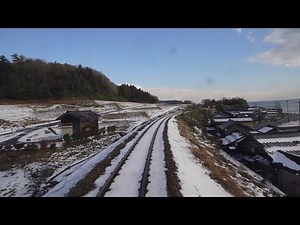 4K cab view - Noto Railway Nanao Line Nanao to Anamizu, Ishikawa pref, Japan