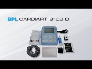 Guide for BPL Cardiart 9108D - 12-channel ECG Machine