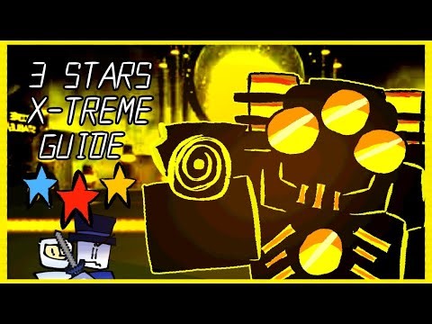 3 Stars X-TREME Guide // Roblox The Battle Bricks