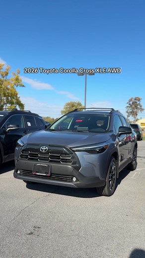 The 2026 Toyota Corolla Cross XLE AWD ✨ #cars #cardealership #cartok #trending #fyp