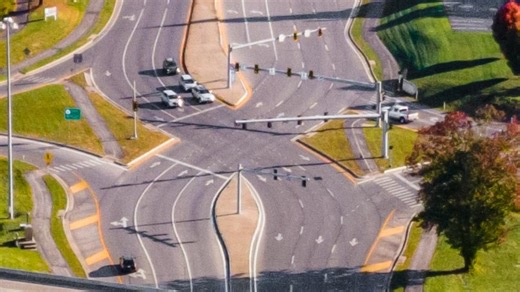 Denver opens new diverging diamond interchange