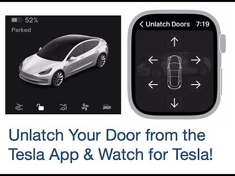 Unlatch Door Feature for Your Tesla
