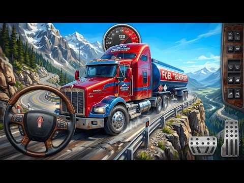 Truck Simulator Truck Games - Rainy Oil Tanker Delivery Mission - Android Gameplay