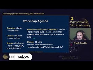 Knowledge graph data modelling with TerminusDB｜Cheuk Ting Ho｜專業課程 Tutorials｜PyCon TW 2021
