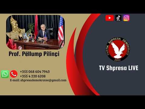 TV Shpresa Live. Prof Pellump Pelinci 01- 06 -2026 Sekretari i Shtetit Qeverise Teknike Z.Tucaj