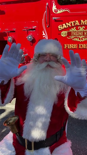 Santa Monica’s 33rd Annual Candy Cane Drive was a blast! 🚓🚒🎅 Santa and his public safety helpers spread good cheer and handed out thousands of candy canes all around town, including Douglas Park, Reed Park, Virginia Avenue Park and Clover Park. Happy Holidays, Santa Monica! | City of Santa Monica - Government