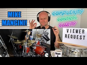 Drum Teacher Reaction: MIKE MANGINI | The Alien Tour Prep