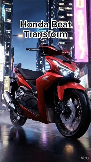 Honda Beat Transformer 😱 Realistic Bike Transformation in 4K (Cinematic AI)