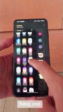 Cara mengaktifkan panel edge & split screen di hp Samsung a22. #gadget #tipspraktis #tutorial