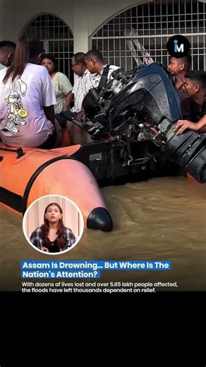 🌊 A humanitarian crisis is unfolding in Assam—but much of the country is barely talking about it.
