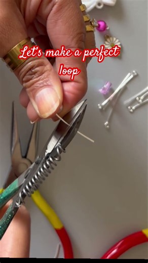 DIY Perfact loop for phone charm #phonecharm #diy #handmade #charmaccessories #phonecharm #shorts