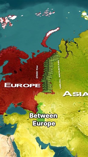 Europe Is Not a Real Continent!