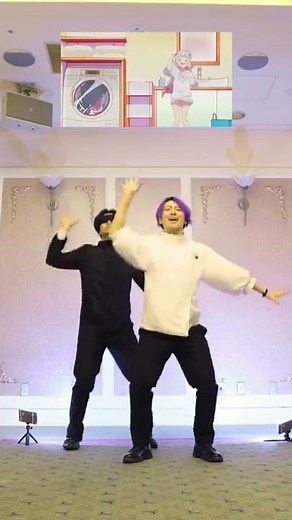 【呪術廻戦】五条悟 と 乙骨憂太 でアニメダンスを実写化してみた Anime Dance🤞