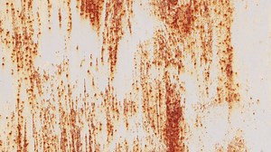 Rust White Painted Wall Texture Seamless Loop. Corroded Brush Strokes.