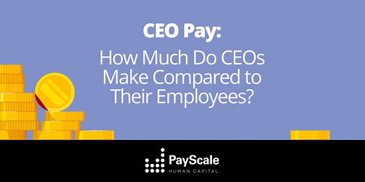 CEO Pay Ratios, Stats and Infographics | PayScale