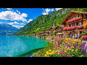 Walking Through Iseltwald 🇨🇭 | Switzerland's Hidden Gem on Lake Brienz | 4K Walking Tour