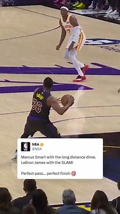 Marcus Smart with the DART to LeBron 🔥 | TSN