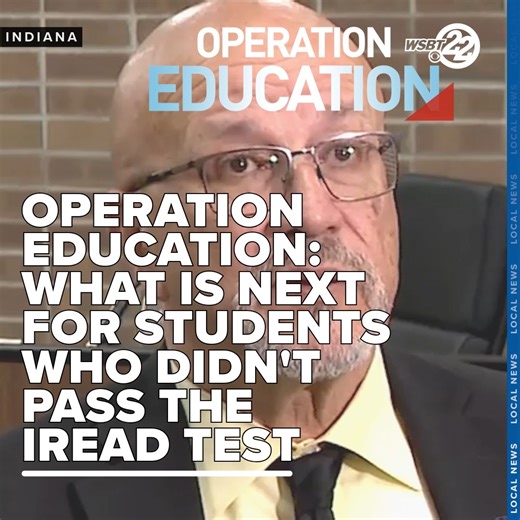 #ICYMI: The IREAD retention law now requires 3rd grade students to be retained if they do not pass the state's reading assessment. https://bit.ly/4oE8wEl | WSBT-TV