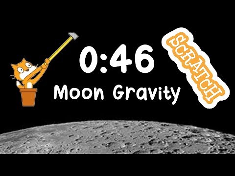 Getting Over It Scratch Edition Moon Gravity In 0:46