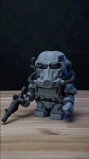 3D Printed T-60 Power Armor