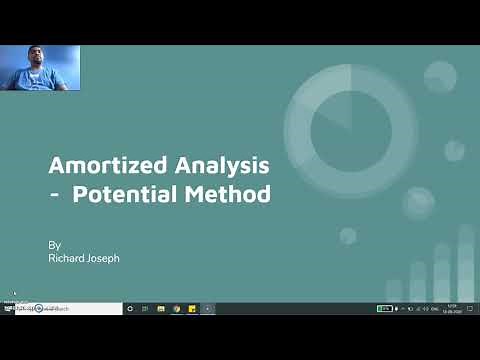 Amortized Analysis Potential Method