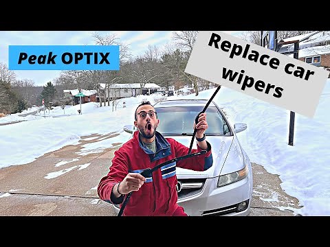 How to Replace Windshield Wiper's | Peak Optix