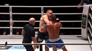 1.9K views · 16 reactions | A mean right from Rade Opacic leads to a unanimous decision victory over Guto Inocente in their heavyweight kickboxing hostilities at ONE Fight Night 11! | One Sports | Facebook
